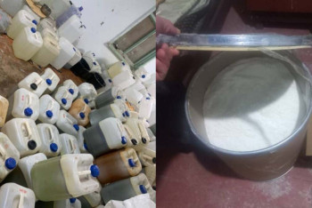 Фотография к новости: Крупную нарколабораторию обнаружили возле Конаева