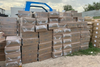 Фотография к новости: Контрабанду сигарет на полмиллиарда тенге обнаружили в Алматинской области