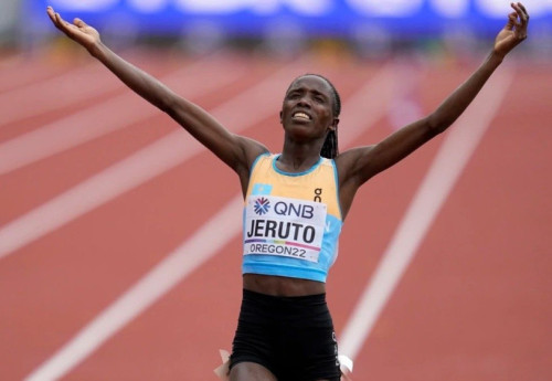 Фотография к новости: Нора Джеруто принесла историческое "золото" Казахстану в лёгкой атлетике