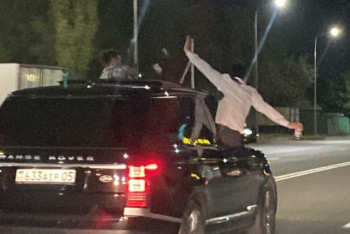 Фотография к новости: В Алматы наказан водитель, чья экстремальная езда вызвала резонанс в соцсетях