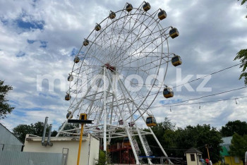 Фотография к новости: Колесо обозрения за 250 миллионов тенге установили в парке Уральска