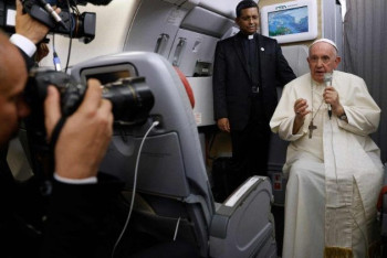 Фотография к новости: Папа Римский не исключил своего ухода на пенсию и высказался о поездке в Казахстан