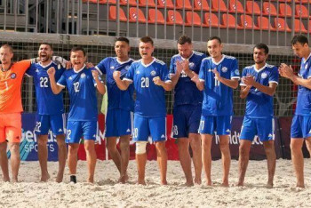 Сборная Казахстана осталась без финала Евролиги по пляжному футболу