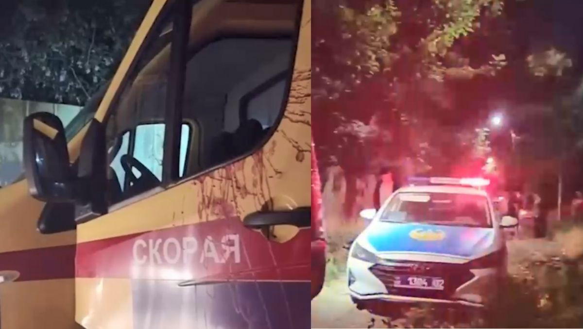 Карету скорой помощи угнал лихач в Алматы