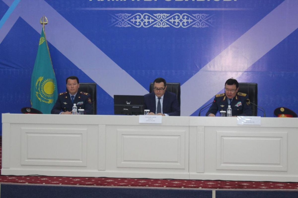 пресс-службы ДП Алматинской области