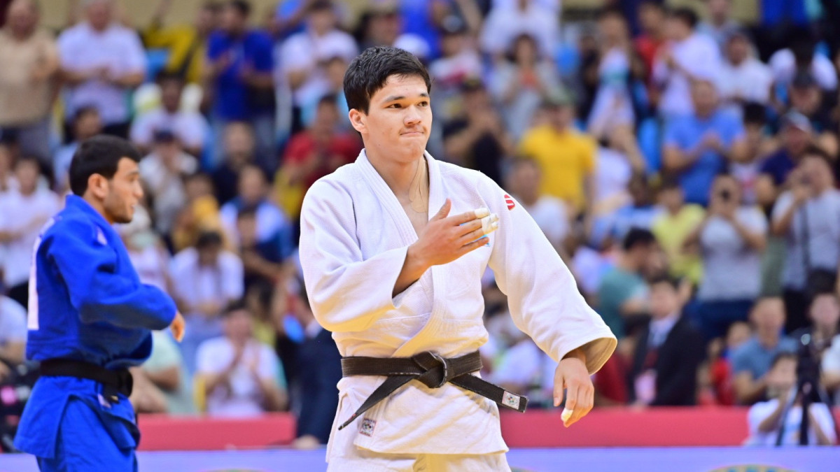 Фотография к новости: Казахстанец выиграл чемпионат Азии по дзюдо