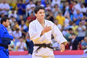 Фотография к новости: Казахстанец выиграл чемпионат Азии по дзюдо