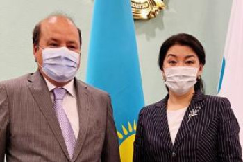 Фотография к новости: Сотрудничество в сфере здравоохранения обсудили глава Минздрава и посол РК в Израиле