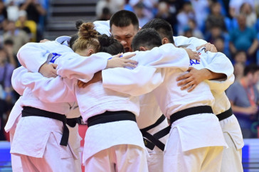 Фотография к новости: Казахстан в упорной борьбе завоевал бронзу чемпионата Азии по дзюдо