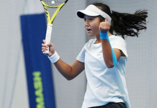 Фотография к новости: Сенсация на турнире Kazzinc Open от юной теннисистки