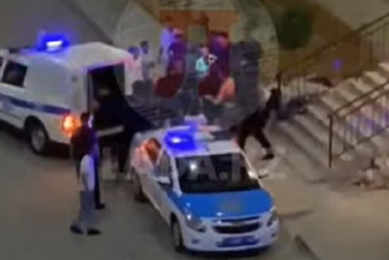 Фотография к новости: После конфликта в Актау соседей забрали в полицию