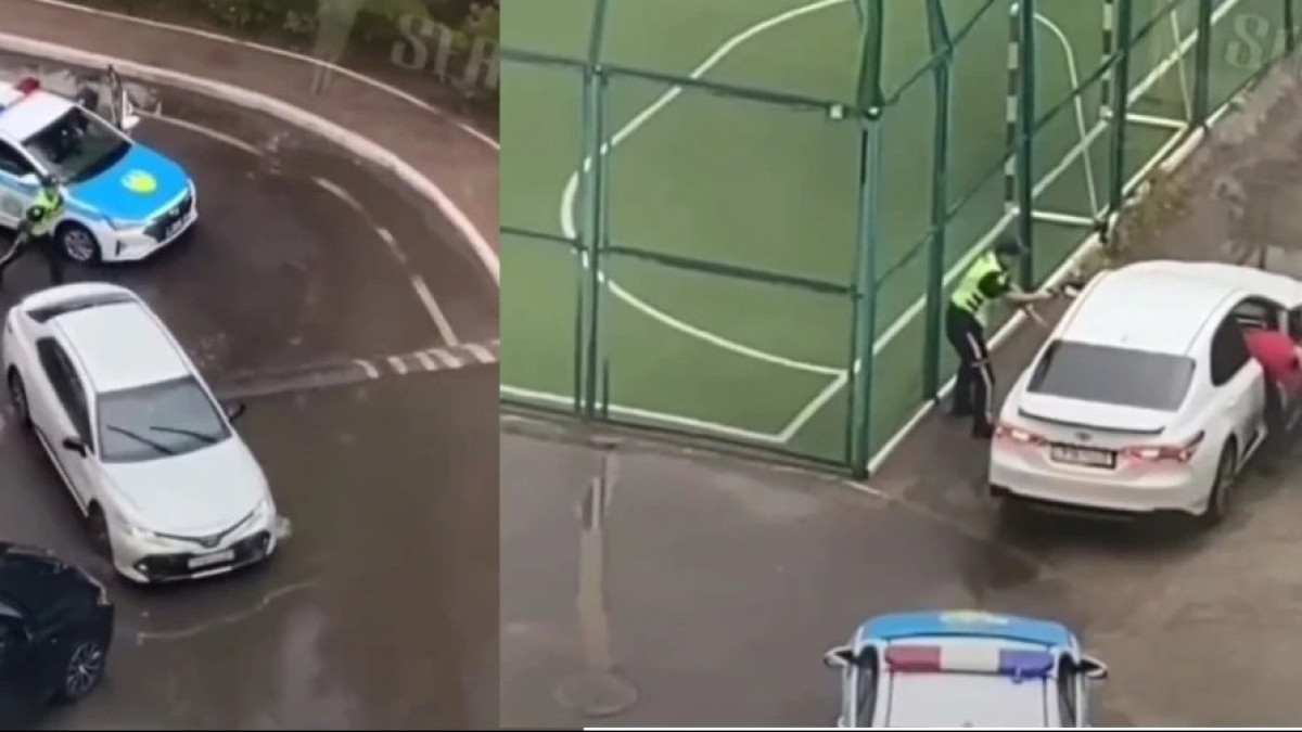 Полицейская погоня в Нур-Султане: мужчину лишили водительских прав