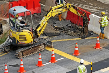 Фотография к новости: Улицу Сауран временно перекрыли в Нур-Султане