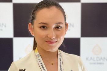 Фотография к новости: Жансая Абдумалик завоевала "бронзу" на Всемирной шахматной олимпиаде