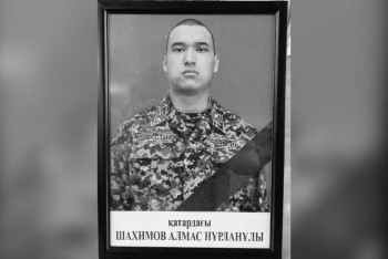 Погибшего во время бури в Алматинской области гвардейца наградят