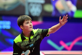 Фотография к новости: Алан Курмангалиев из Караганды завоевал "золото" на международном турнире по настольному теннису