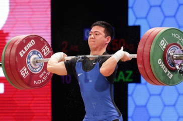 Фотография к новости: Игры исламской солидарности: первая золотая медаль – у штангиста Арли Чонтея