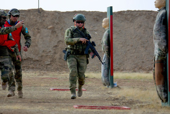 Казахстанские военнослужащие успешно стартовали на АрМИ
