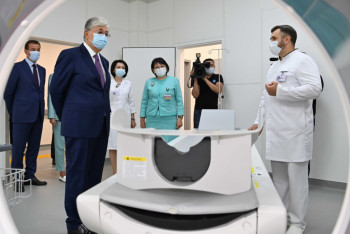 Фотография к новости: Новейшие технологии Центра ядерной медицины будут доступны всем казахстанцам