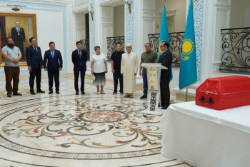 Фотография к новости: Россия передала Казахстану останки казахстанского солдата, погибшего в годы ВОВ