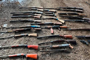 Треть похищенного во время январских погромов оружия нашли правоохранители