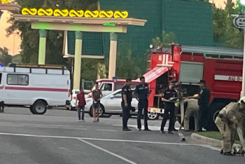 Фотография к новости: В Талдыкоргане "заминировали" здание департамента полиции