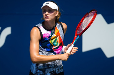 Фотография к новости: Елена Рыбакина разгромила двукратную чемпионку турниров "Большого шлема"