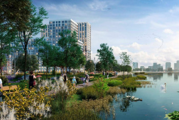 Фотография к новости: На столичном Малом Талдыколе высадят 600 деревьев