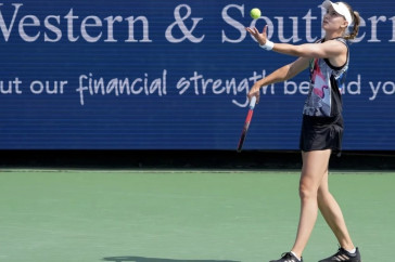 Фотография к новости: Елена Рыбакина пробилась в 1/4 финала теннисного турнира в Цинциннати