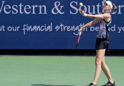 Фотография к новости: Елена Рыбакина пробилась в 1/4 финала теннисного турнира в Цинциннати