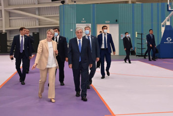 Фотография к новости: Токаеву показали образовательный центр "Сириус" в Сочи