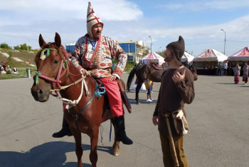 Фотография к новости: Международный фестиваль древних технологий и искусства проходит в Костанае