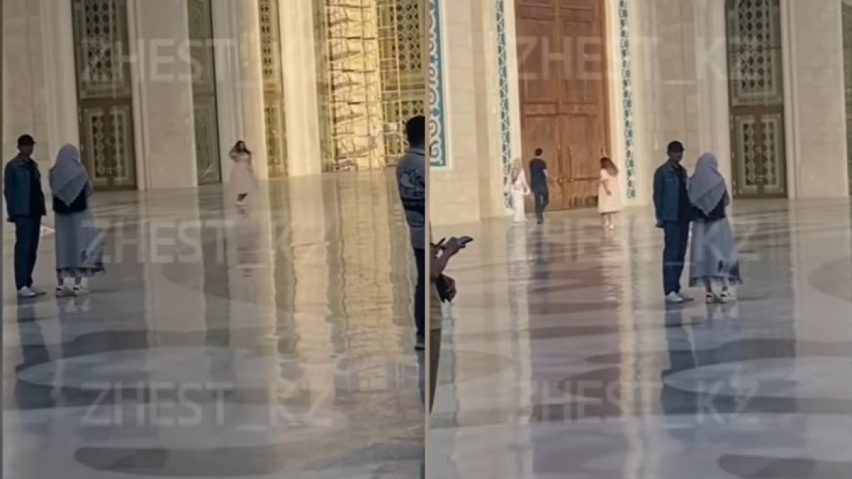 Танцующую в столичной мечети девушку обсуждают в Сети