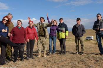 Фотография к новости: Привет от солнцепоклонников! В Абайской области обнаружен уникальный археологический памятник эпохи железного века