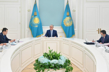 Фотография к новости: Токаев поддержал проект республиканского бюджета на 2023-2025 годы