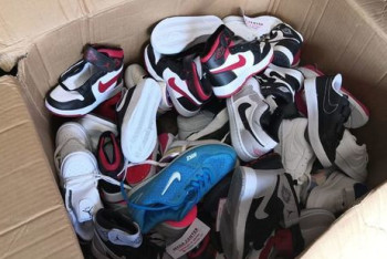 Фотография к новости: Тысячи пар поддельных Gucci, Dior и Nike пытались вывезти из Казахстана в Россию