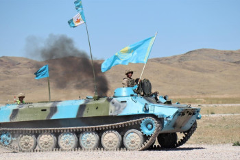 Военнослужащие из Казахстана выиграли еще один конкурс на АрМИ-2022