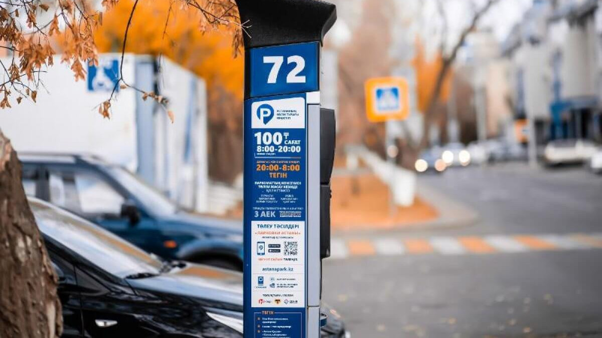 Парковочное пространство Астаны