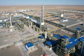 Фотография к новости: Выброс пропана произошёл на крупном заводе в Атырауской области