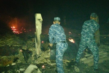 Фотография к новости: Президенту доложили об оперативной обстановке в Костанайской области, где бушуют лесные пожары