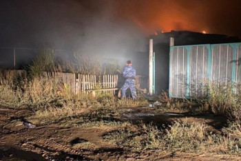 Фотография к новости: Создана комиссия по оценке ущерба жителям, потерявшим дома при пожаре в Костанайской области