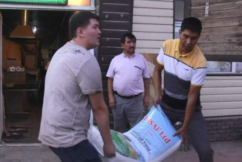 Фотография к новости: "Когда-то вы помогли нам" - южане отправили около 40 тонн гуманитарной помощи в Костанай