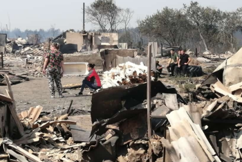 Фотография к новости: Пострадавшим при пожарах в Костанайской области документы восстановят вне очереди, пенсии выдадут сегодня