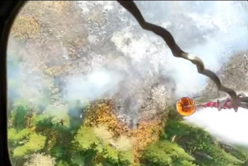 Фотография к новости: Площадь пожара в ВКО за сутки увеличилась вдвое