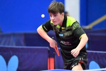 Фотография к новости: Историческое достижение: Токаев поздравил 15-летнего призёра чемпионата Азии по настольному теннису