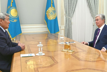 Фотография к новости: Касым-Жомарт Токаев принял Токтара Аубакирова