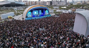 Open air в поддержку реформ президента собрал 25 тысяч зрителей