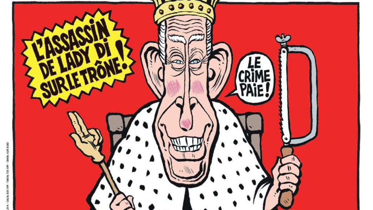 "Убийца леди Ди на троне" - скандальный журнал разместил нового короля на обложке