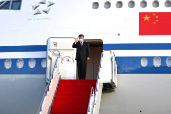 Фотография к новости: Токаев проводил Си Цзиньпина в аэропорт