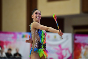 Фотография к новости: Казахстанка вышла в финал чемпионата мира по художественной гимнастике